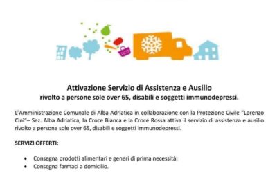 Attivazione Servizio di Assistenza e Ausilio Comune di Alba Adriatica