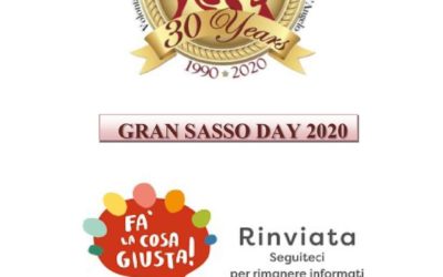 Rinvio Gran Sasso Day 2020